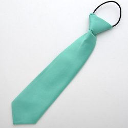 TI-KTI-Green0921u Kids mint green tie