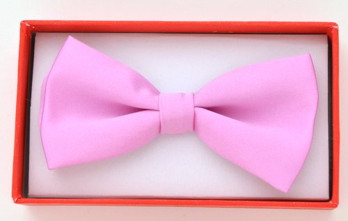 KBOT-229A Kids Pink Bowtie - Click Image to Close