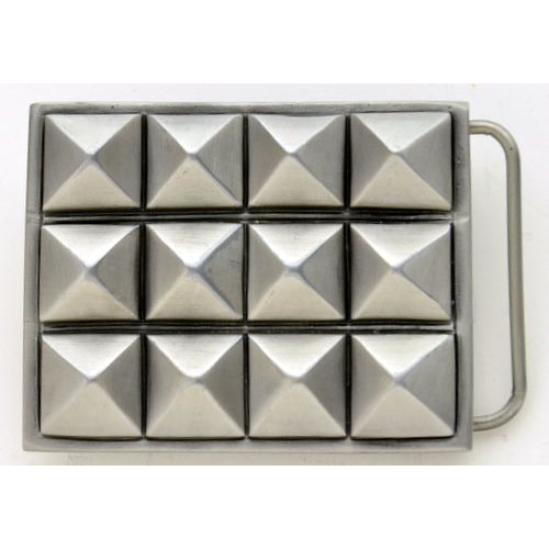 BK-757 Pyramid design buckle. - Click Image to Close