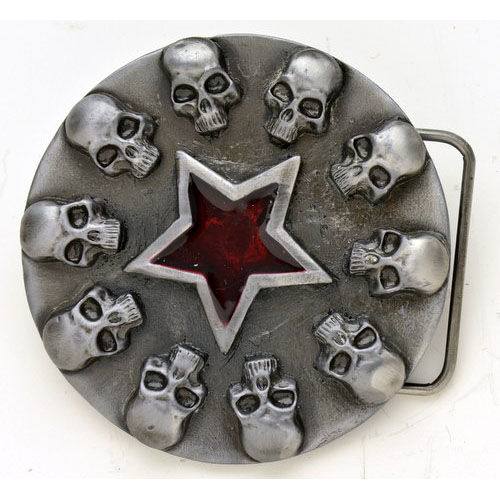 BK-772 Iron cross with skulls - Click Image to Close