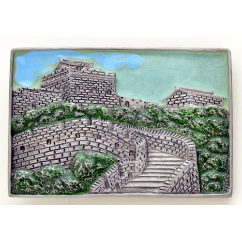 BK-809 Great Wall design buckle. - Click Image to Close