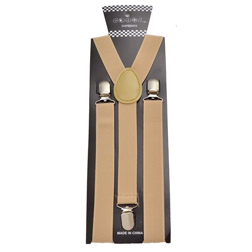 SP-K-37 Tan suspenders - Click Image to Close