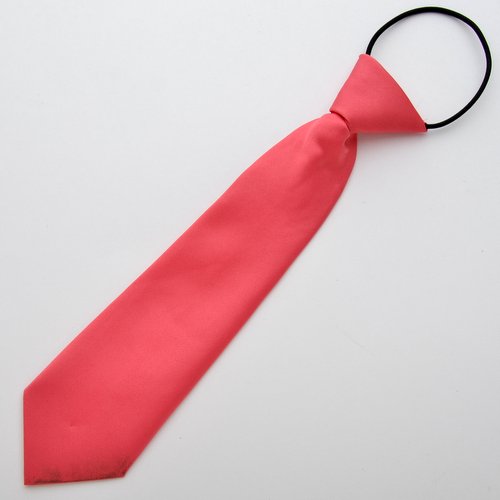 TI-KTI- 225 Kids salmon tie - Click Image to Close